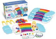 Learning Resources - Regenboog Sorteerbladen Klaslokaal Editie (Set van 4)