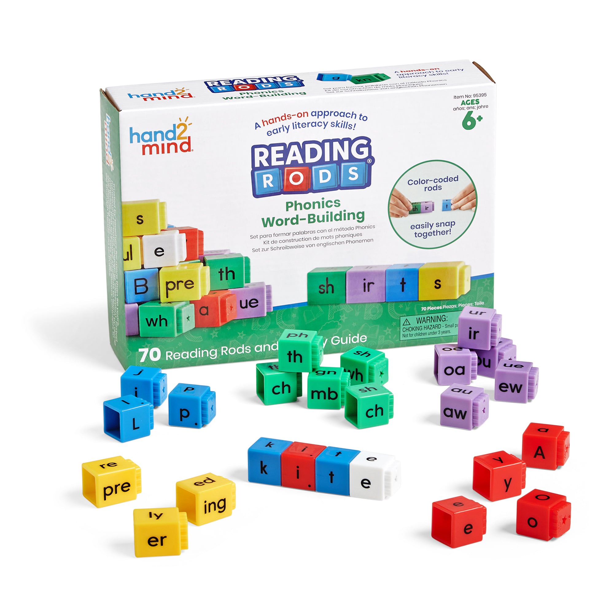 Learning Resources - Leesstaafjes voor Fonetisch Woordvorming