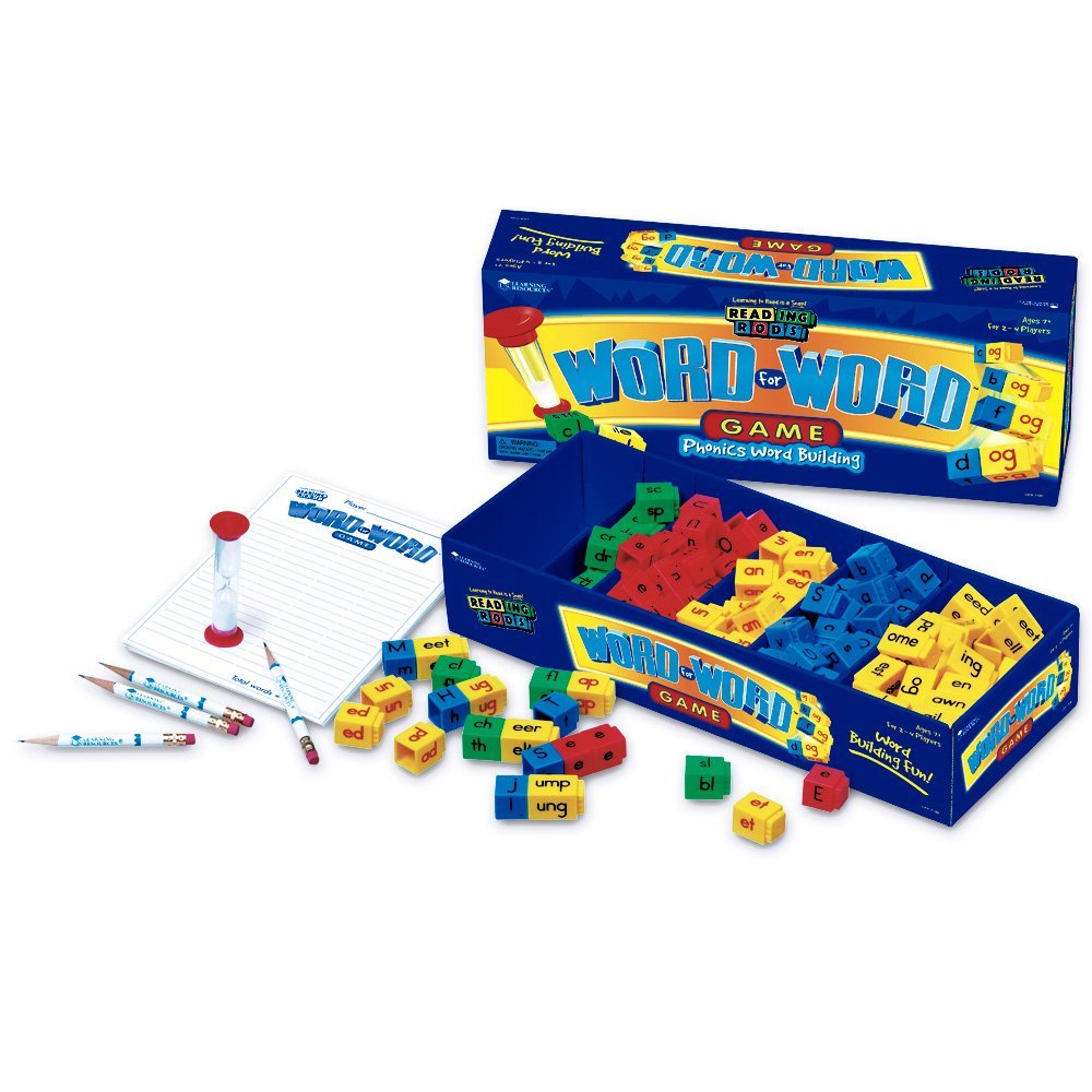 Learning Resources - Reading Rods Woordspel - Fonetisch Woordvorming Spel