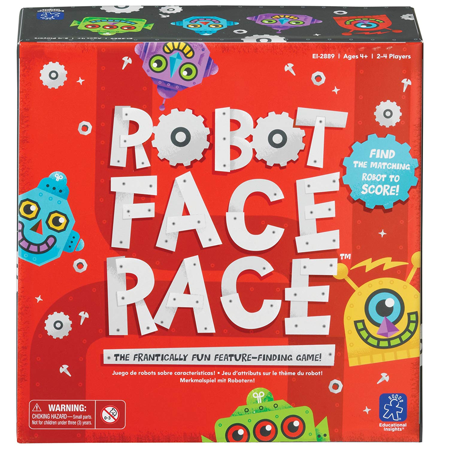 Learning Resources - Robot Face Race™ Denkspel