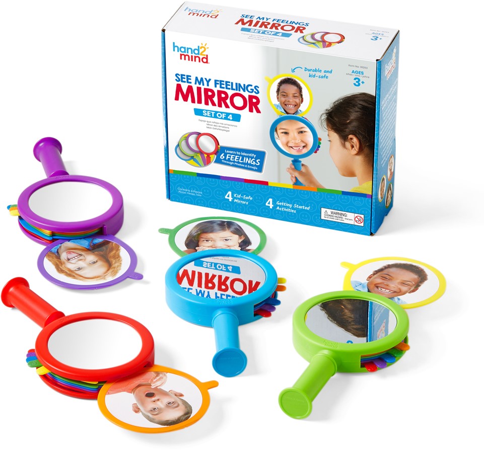 Learning Resources - Gevoelens Spiegels Set van 4