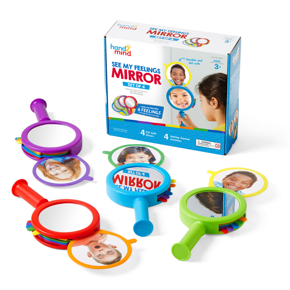 Learning Resources - Gevoelens Spiegels Set van 4