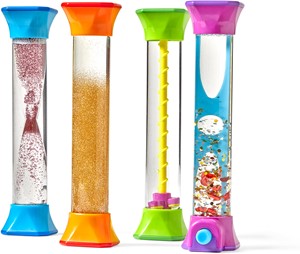 Learning Resources - Zintuiglijke Friemelbuisjes - Set van 4