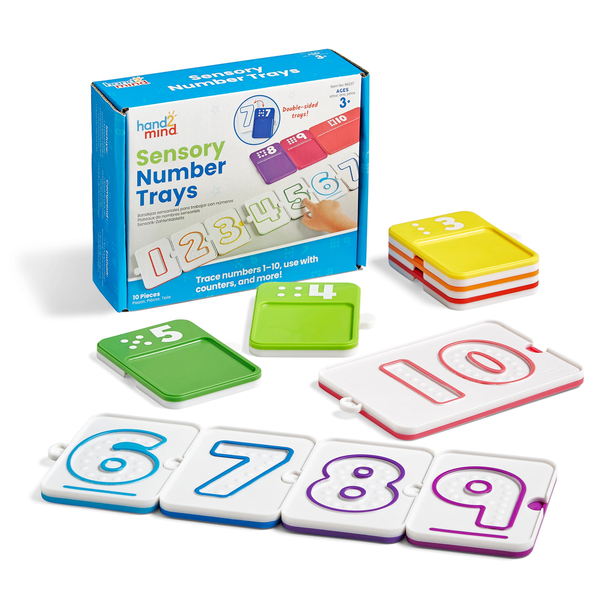 Learning Resources - Zintuiglijke Getallenbladen