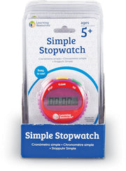 Learning Resources - Eenvoudige Stopwatch - Set van 6 Stuks