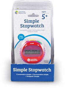 Learning Resources - Eenvoudige Stopwatch - Set van 6 Stuks