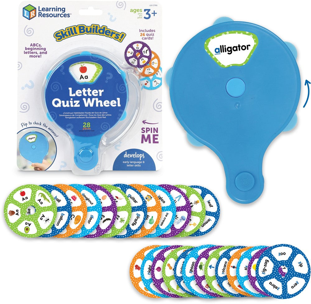 Learning Resources - Skill Builders! Letter Quiz Wheel