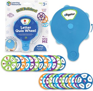 Learning Resources - Skill Builders! Letter Quiz Wheel
