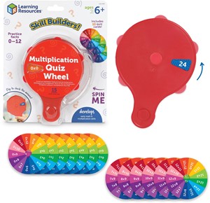Learning Resources - Vermenigvuldig Vragenrad - Rekenspel