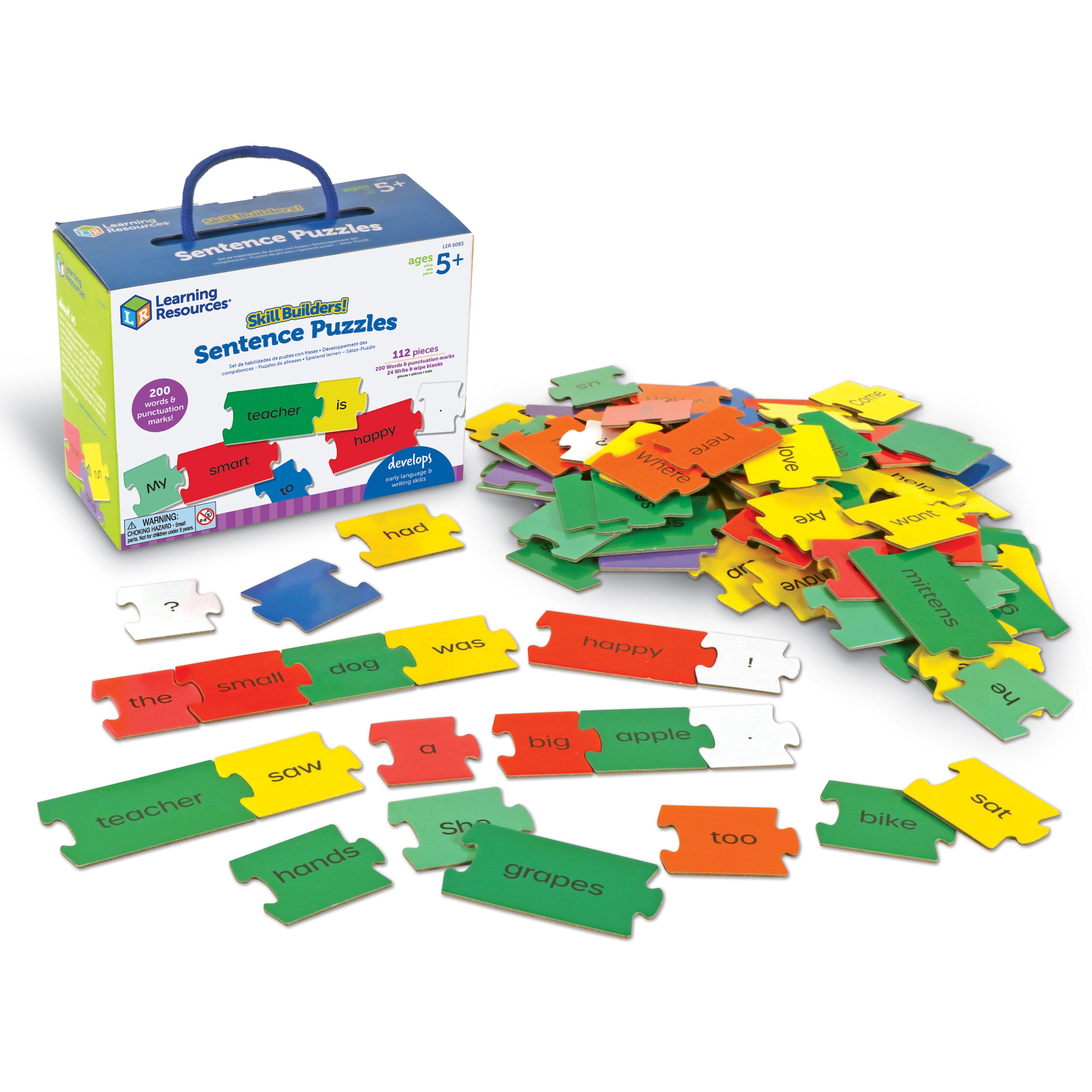 Learning Resources - Zinsbouw Puzzels - Skill Builders!