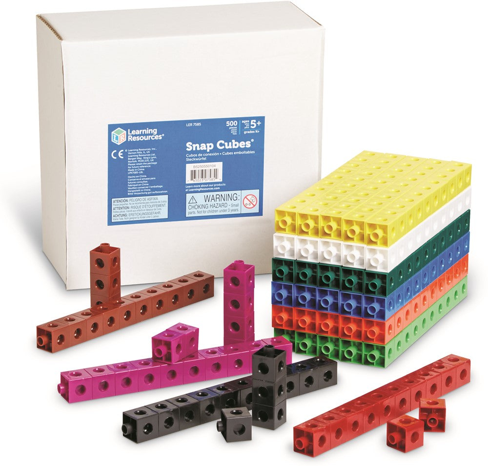 Learning Resources - Snap Cubes Rekenblokjes Set van 500