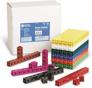 Learning Resources - Snap Cubes Rekenblokjes Set van 500