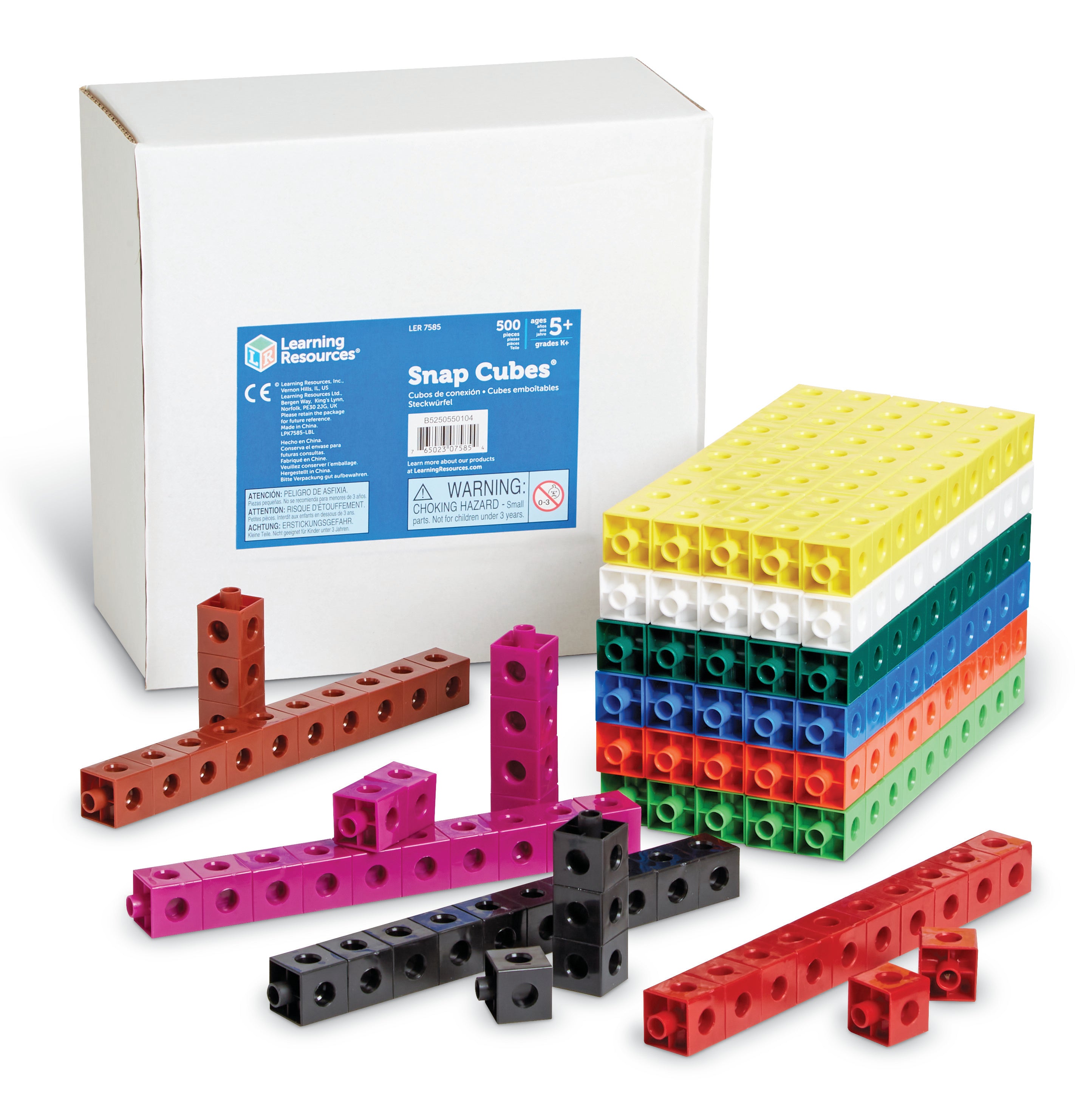 Learning Resources - Snap Cubes Rekenblokjes Set van 500
