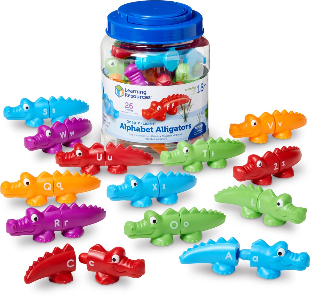 Learning Resources - Snap-n-Learn™ Alfabet Alligators