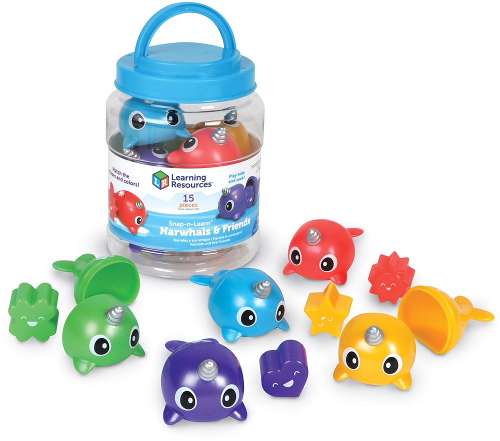 Learning Resources - Snap-n-Learn™ Narwals en Vriendjes