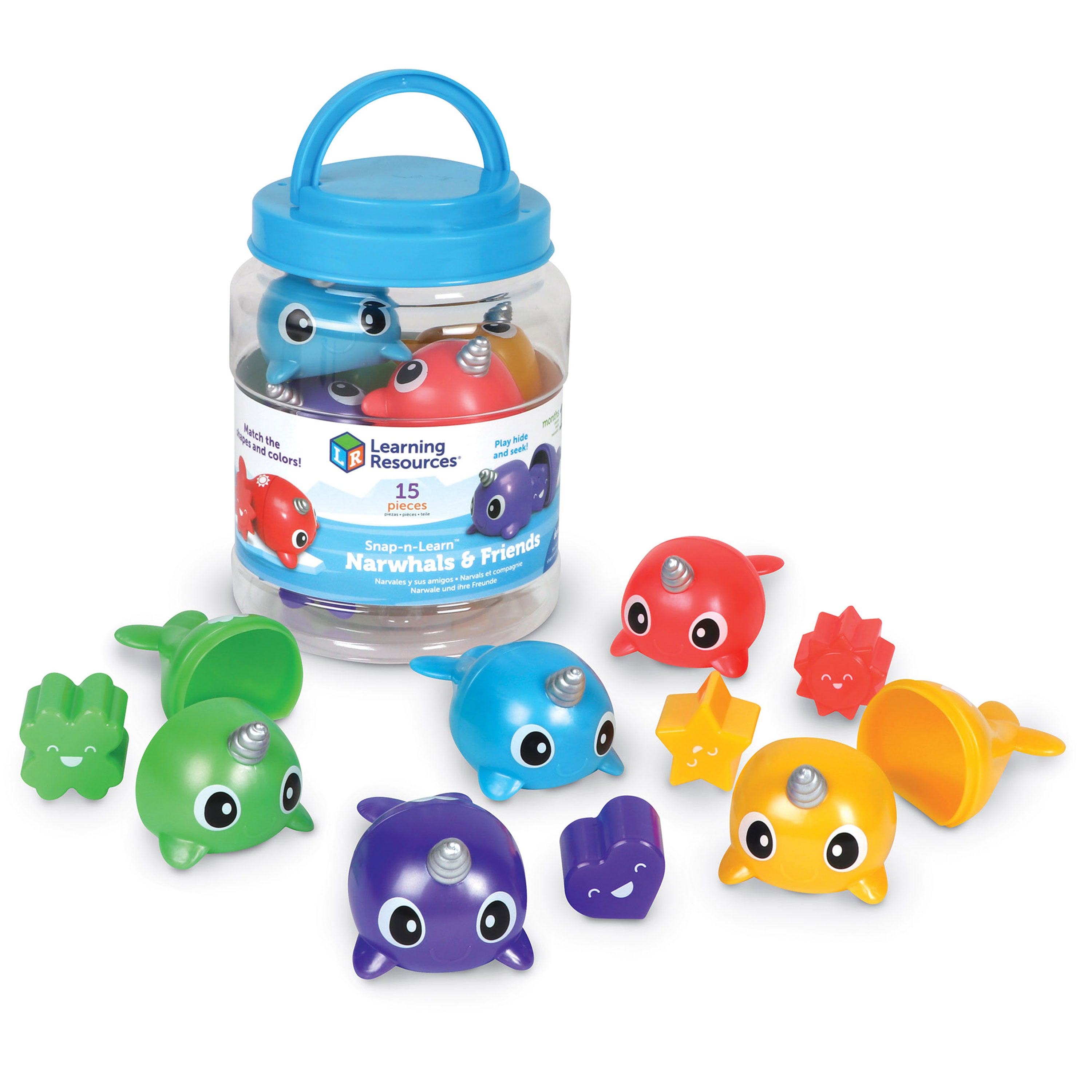 Learning Resources - Snap-n-Learn™ Narwals en Vriendjes