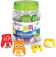 Learning Resources - Snap-n-Learn™ Regenboog Uilen