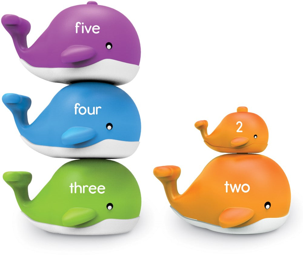 Learning Resources - Snap-n-Learn™ Stapelbare Walvissen