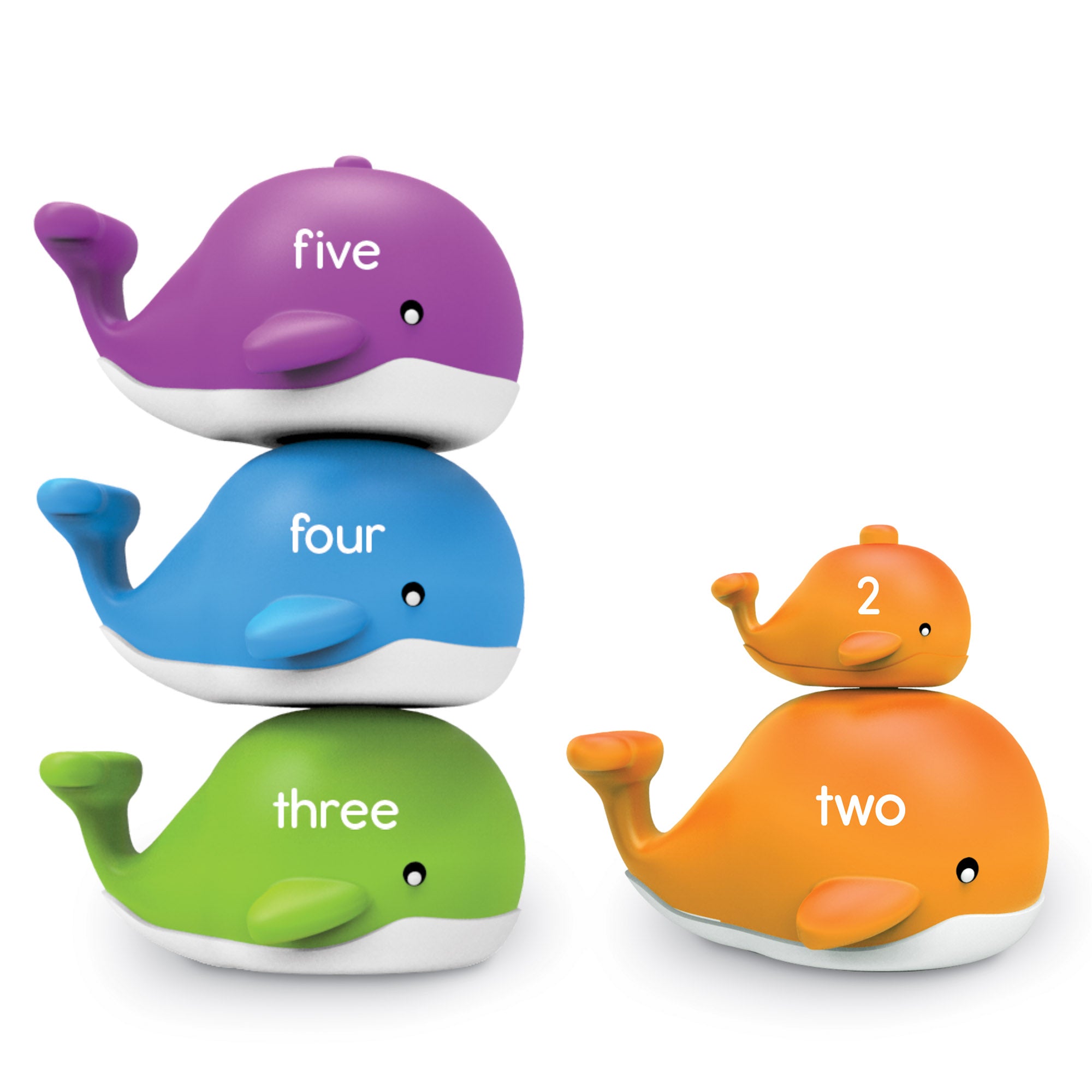 Learning Resources - Snap-n-Learn™ Stapelbare Walvissen