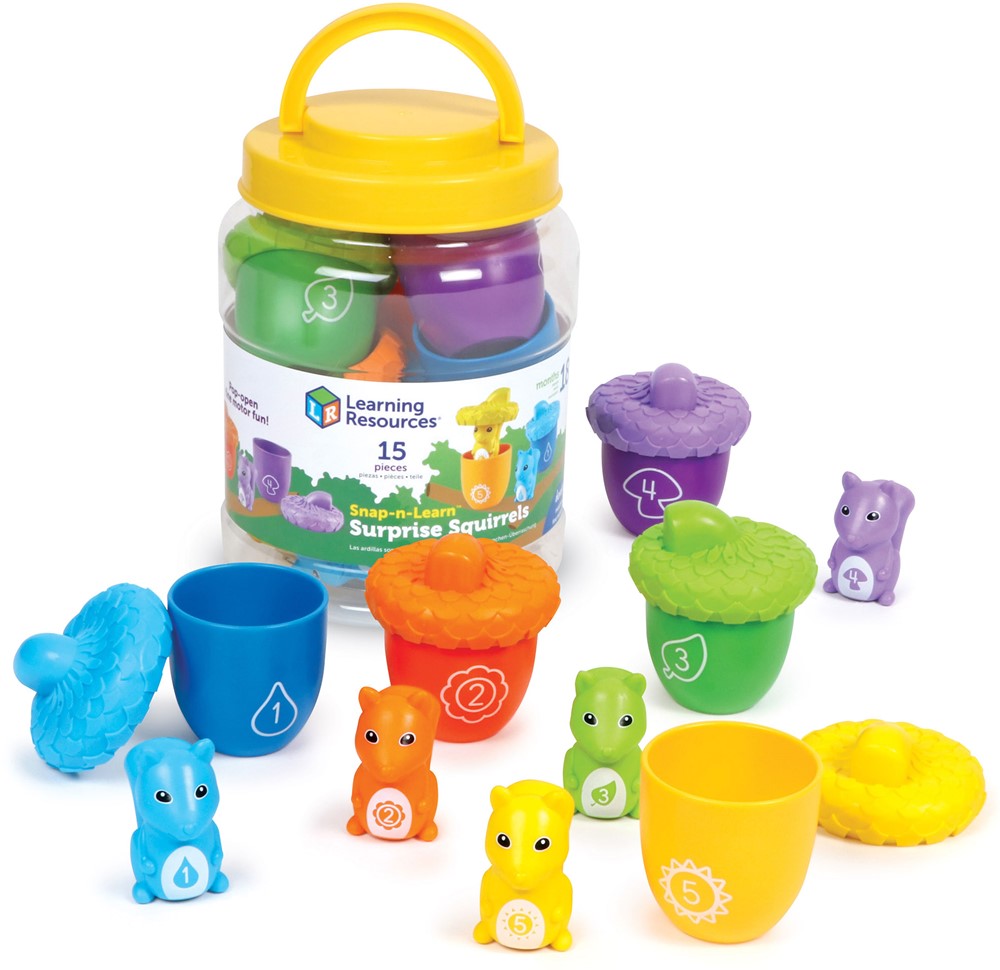 Learning Resources - Snap-n-Learn™ Verrassende Eekhoorntjes
