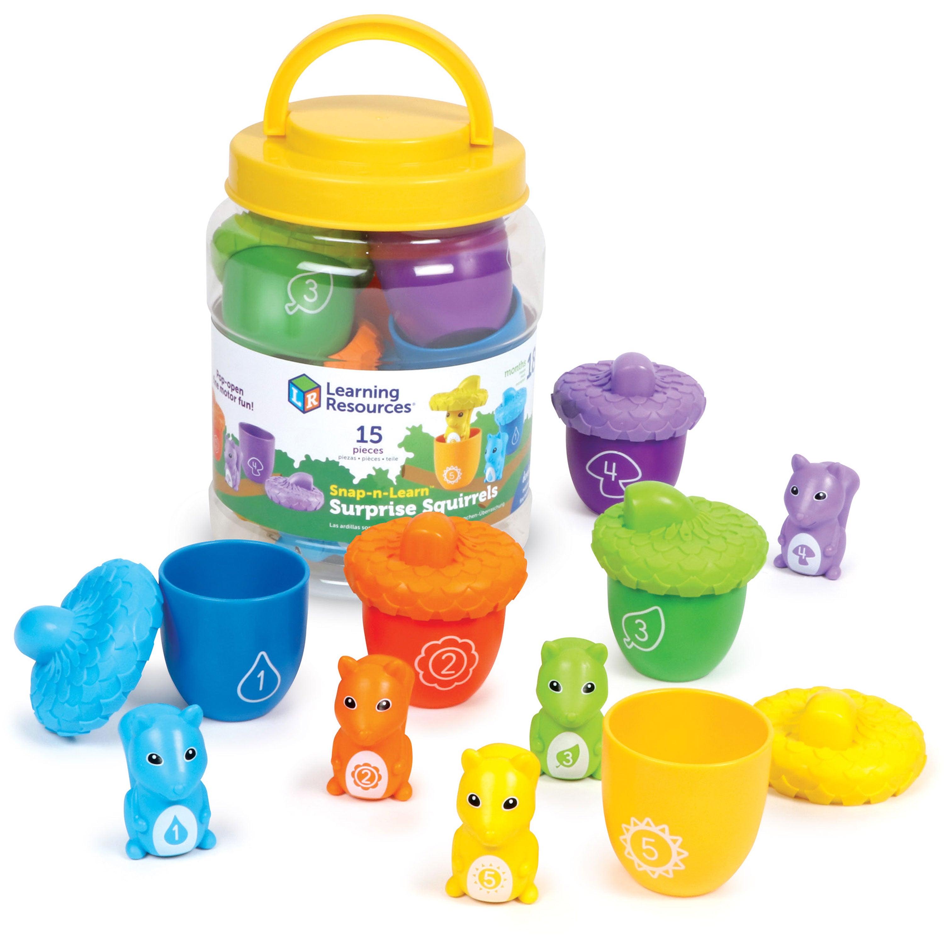 Learning Resources - Snap-n-Learn™ Verrassende Eekhoorntjes