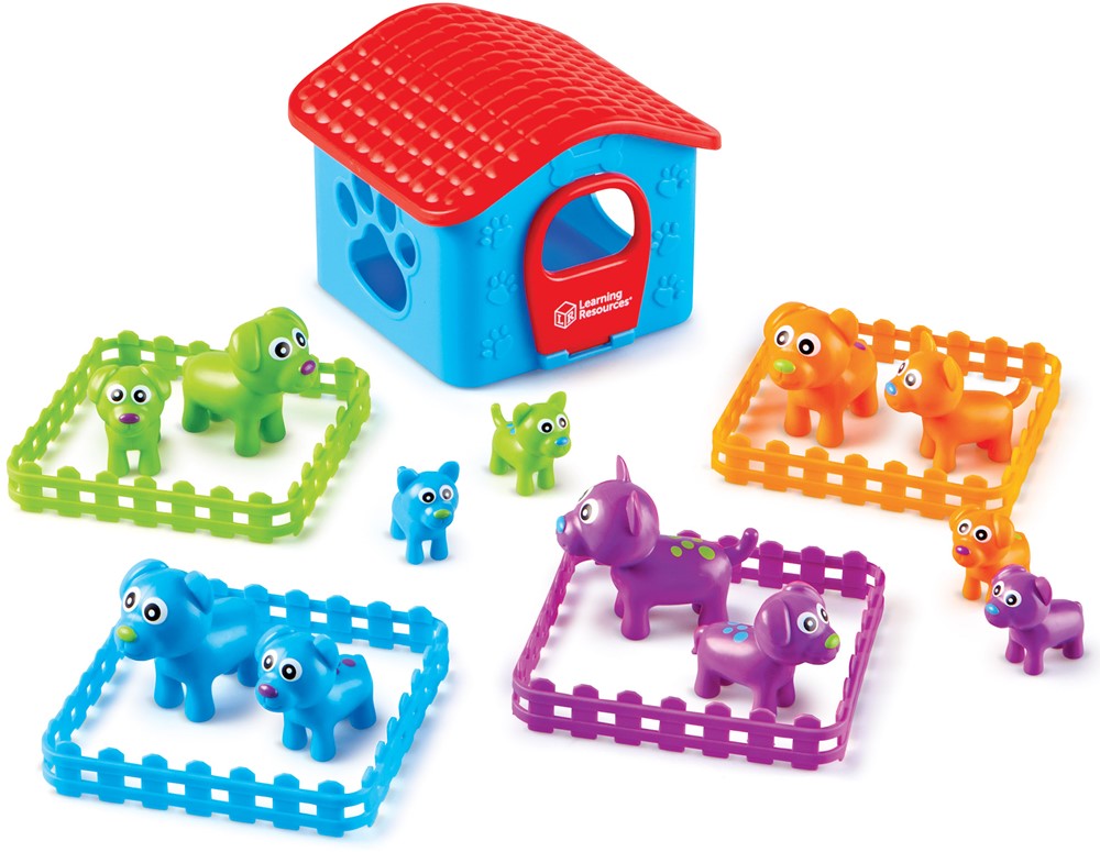 Learning Resources - Sorteer de Puppies - Kleur- en Sorteerspel