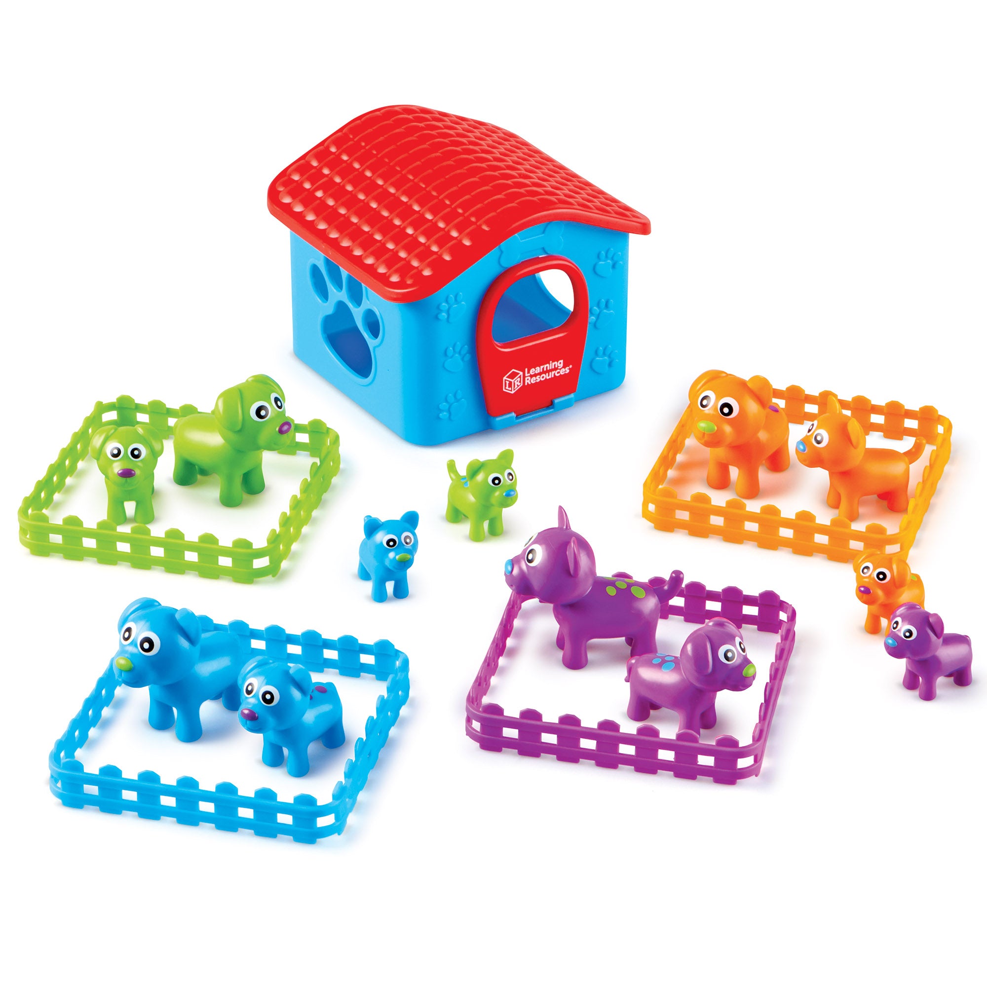 Learning Resources - Sorteer de Puppies - Kleur- en Sorteerspel