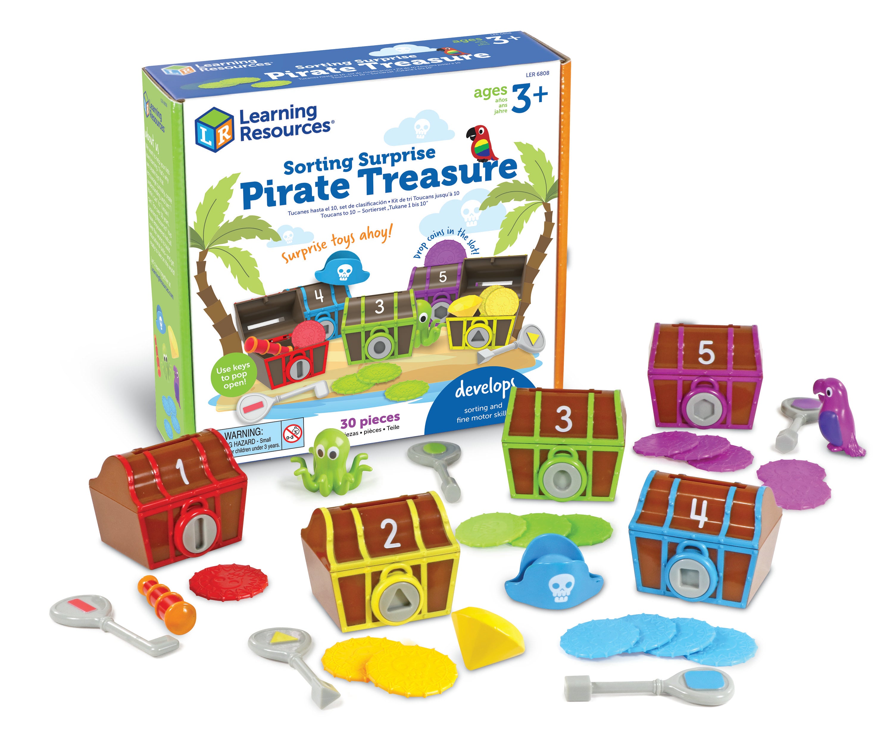 Learning Resources - Sorteer Verrassing Piratenschat