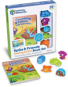Learning Resources - Spike en Vriendjes Kleuren en Tellen Boek Set