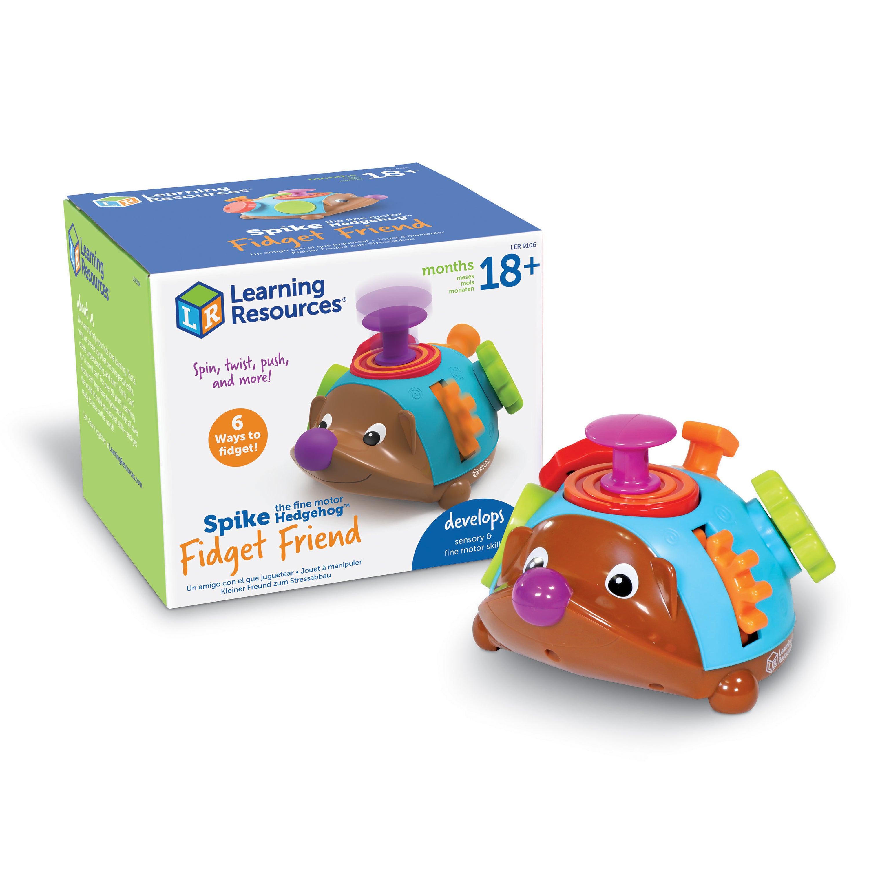 Learning Resources - Spike de Egel Fijne Motoriek Fidget Vriend