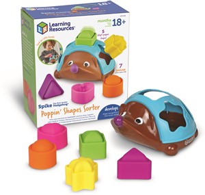 Learning Resources - Spike de Fijne Motoriek Egel® Vormensorteerder met Drukknoppen