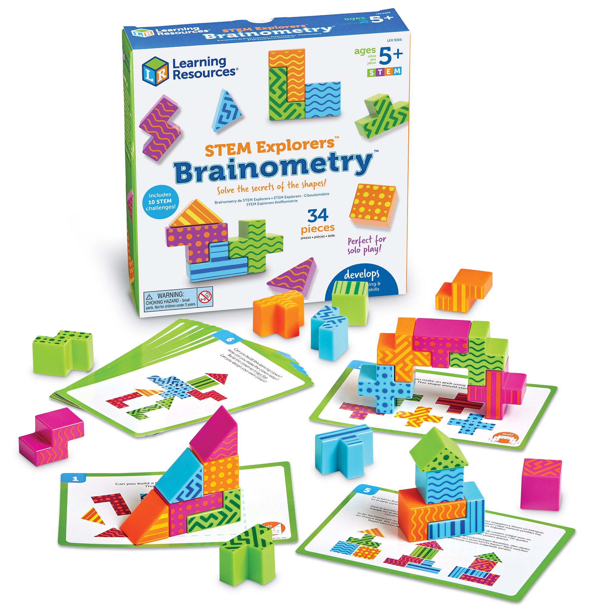 Learning Resources - STEM Explorers Brainometry Hersenkraker Puzzelset