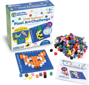 Learning Resources - STEM Explorers Pixel Art Uitdaging