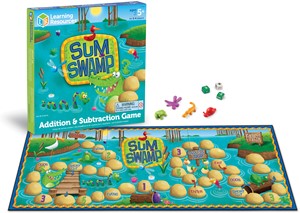 Learning Resources - Sum Swamp Optellen en Aftrekken Spel