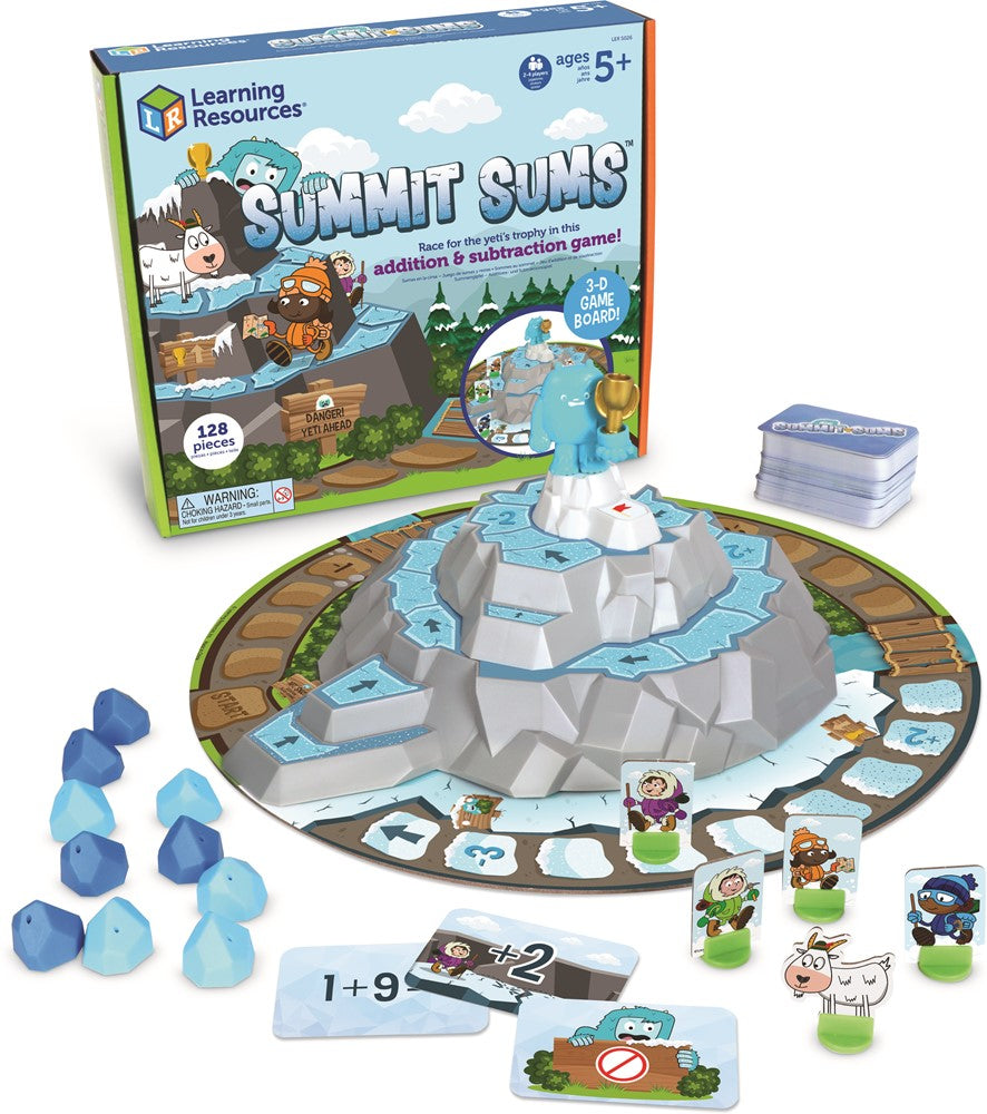 Learning Resources - Summit Sums™ Optellen en Aftrekken Spel