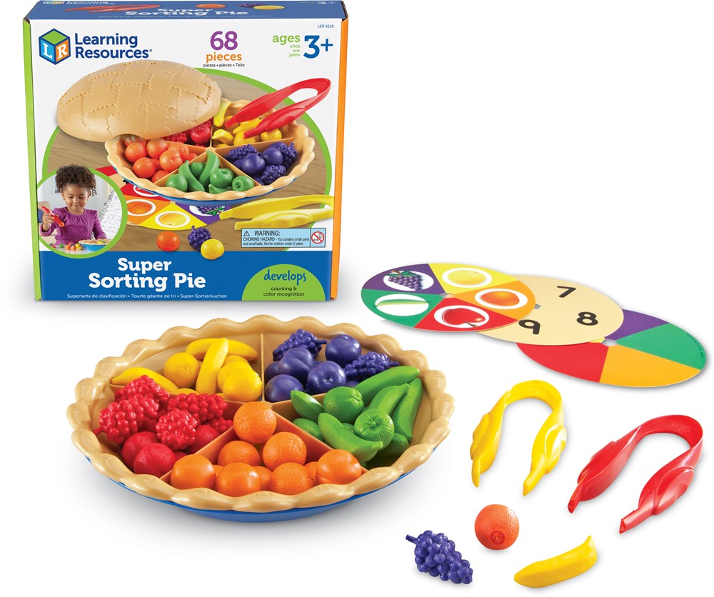 Learning Resources - Sorteertaart met Fruitstuks