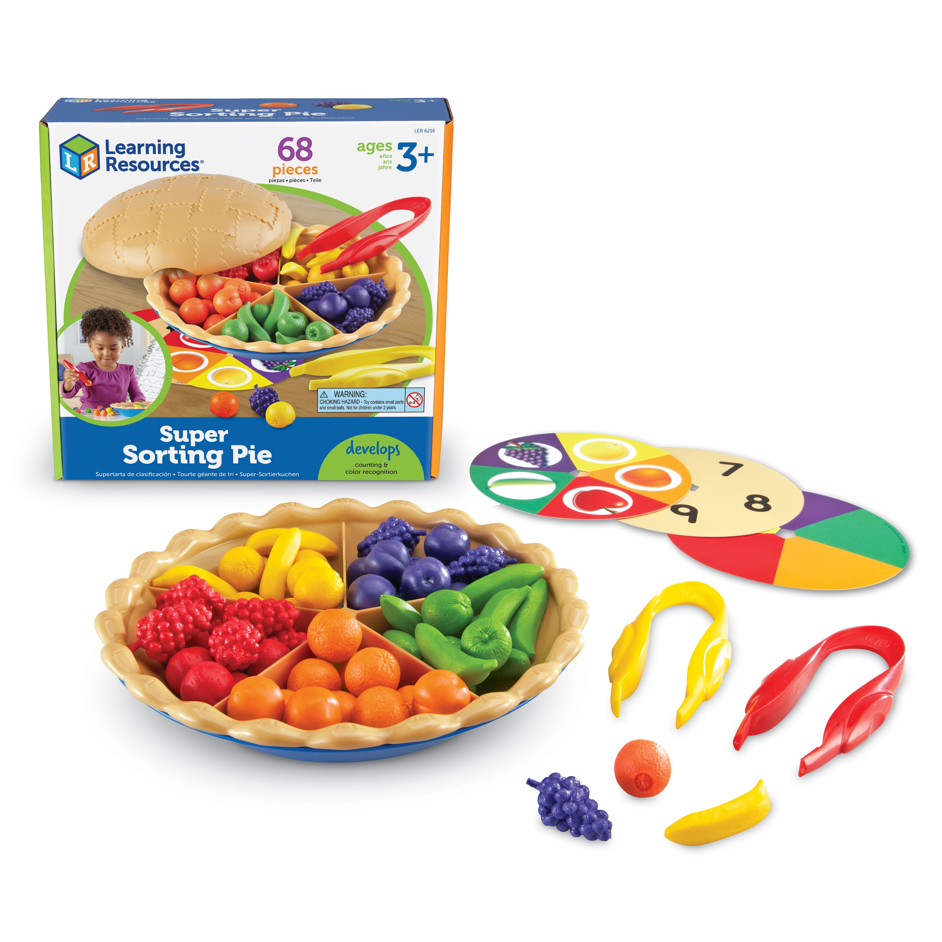 Learning Resources - Sorteertaart met Fruitstuks