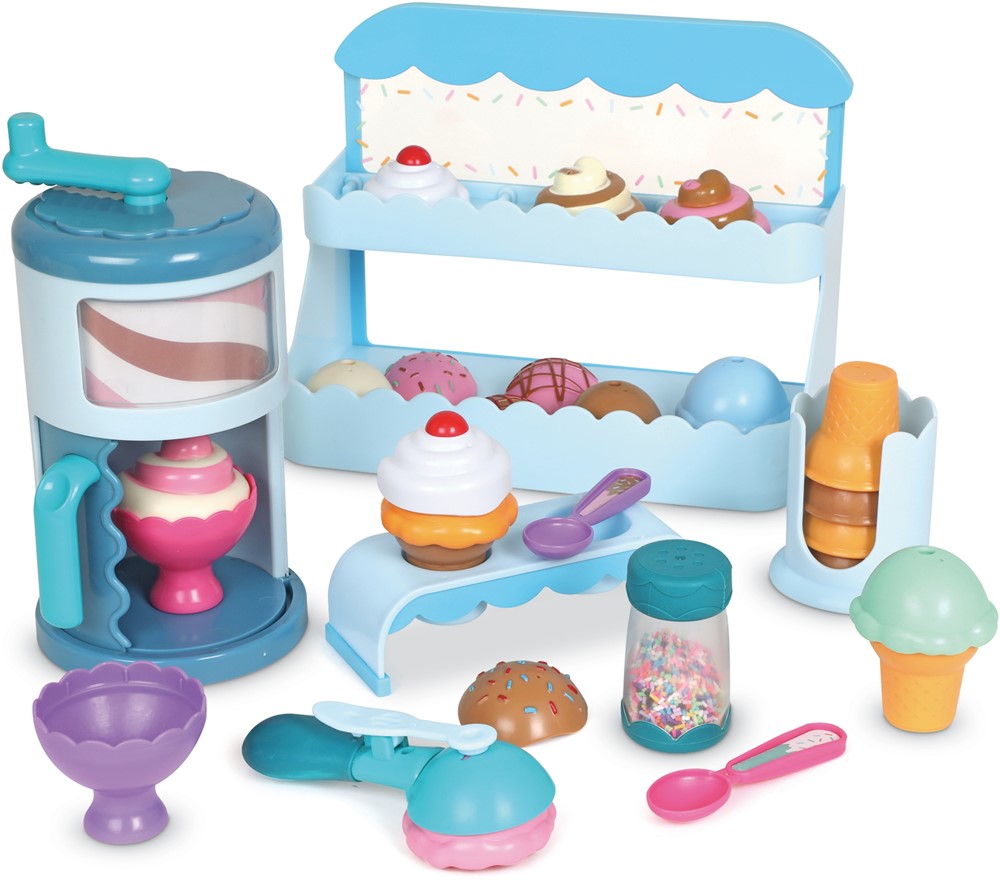 Learning Resources - IJssalon Speelset met Schepjes en Hoorntjes