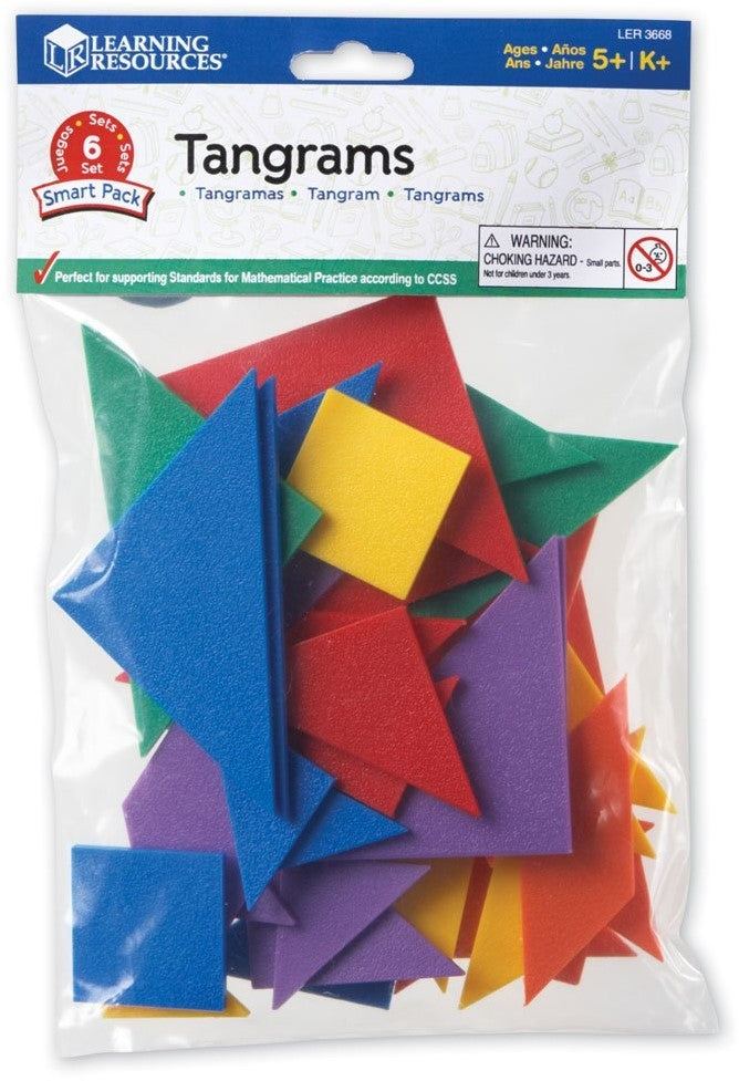 Learning Resources - Tangram Puzzelset Smart Pack