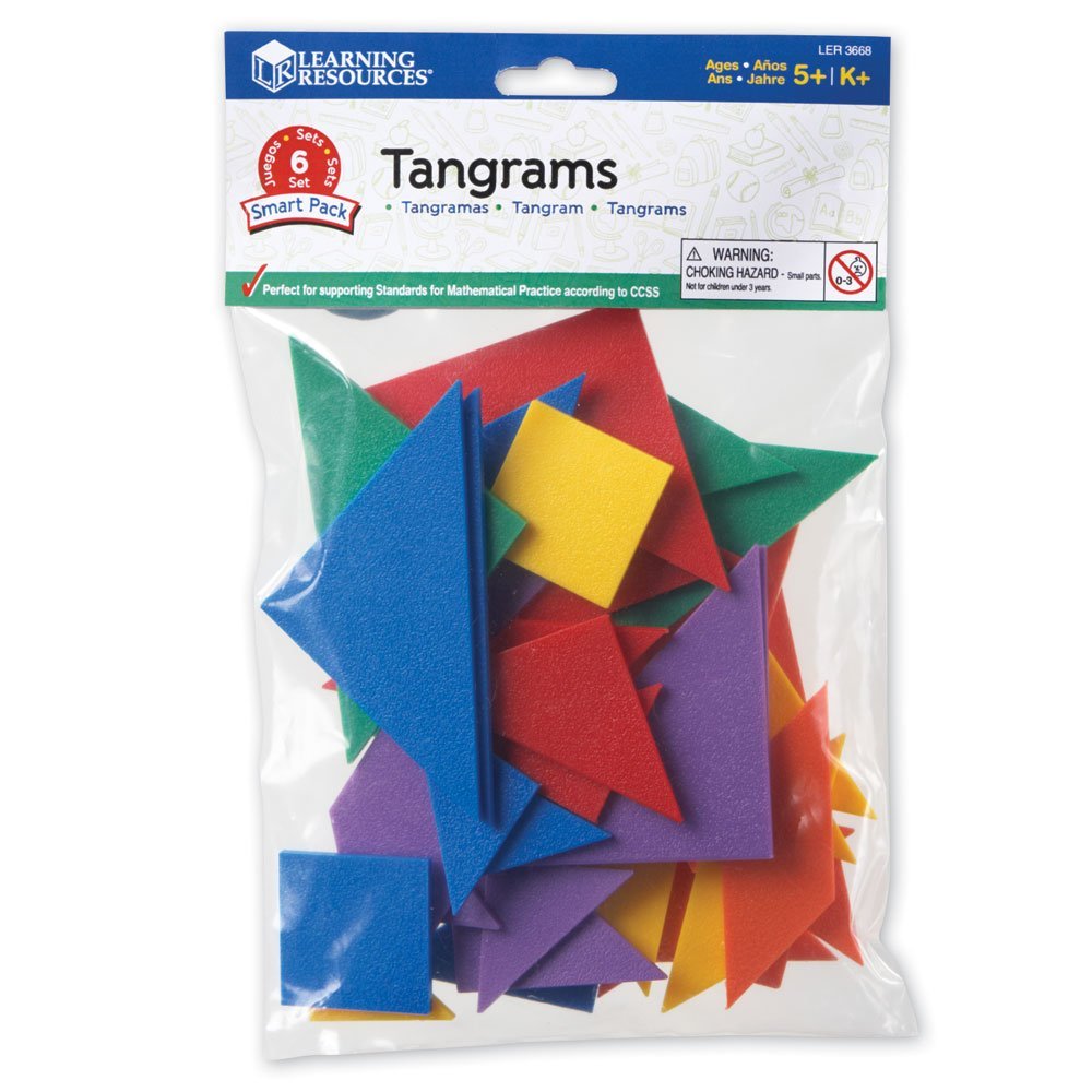Learning Resources - Tangram Puzzelset Smart Pack