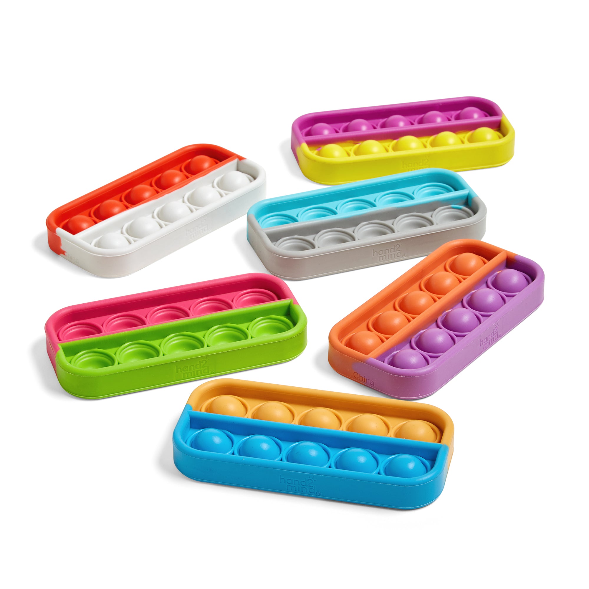 Learning Resources - Tienframe Sensorische Bubble Poppers - Set van 6