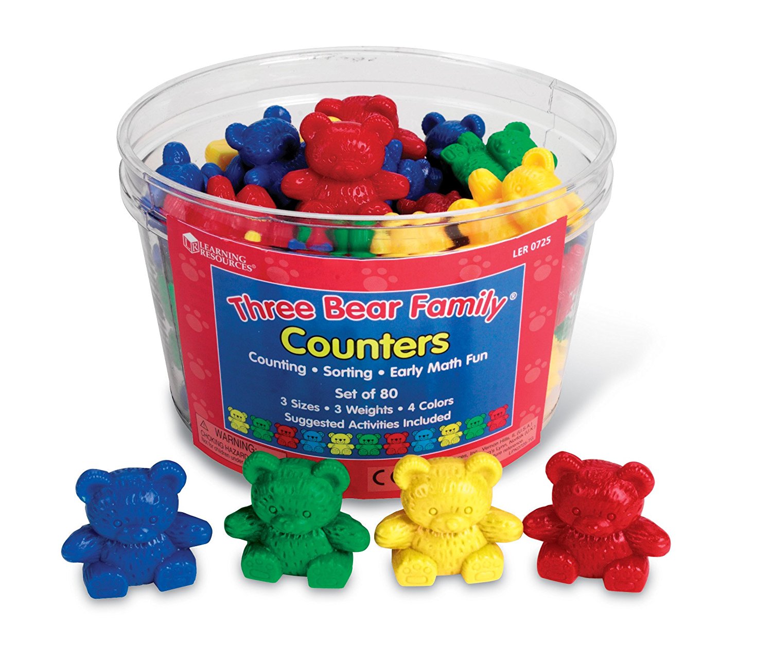 Learning Resources - Berentellers Familie Set van 80 Stuks