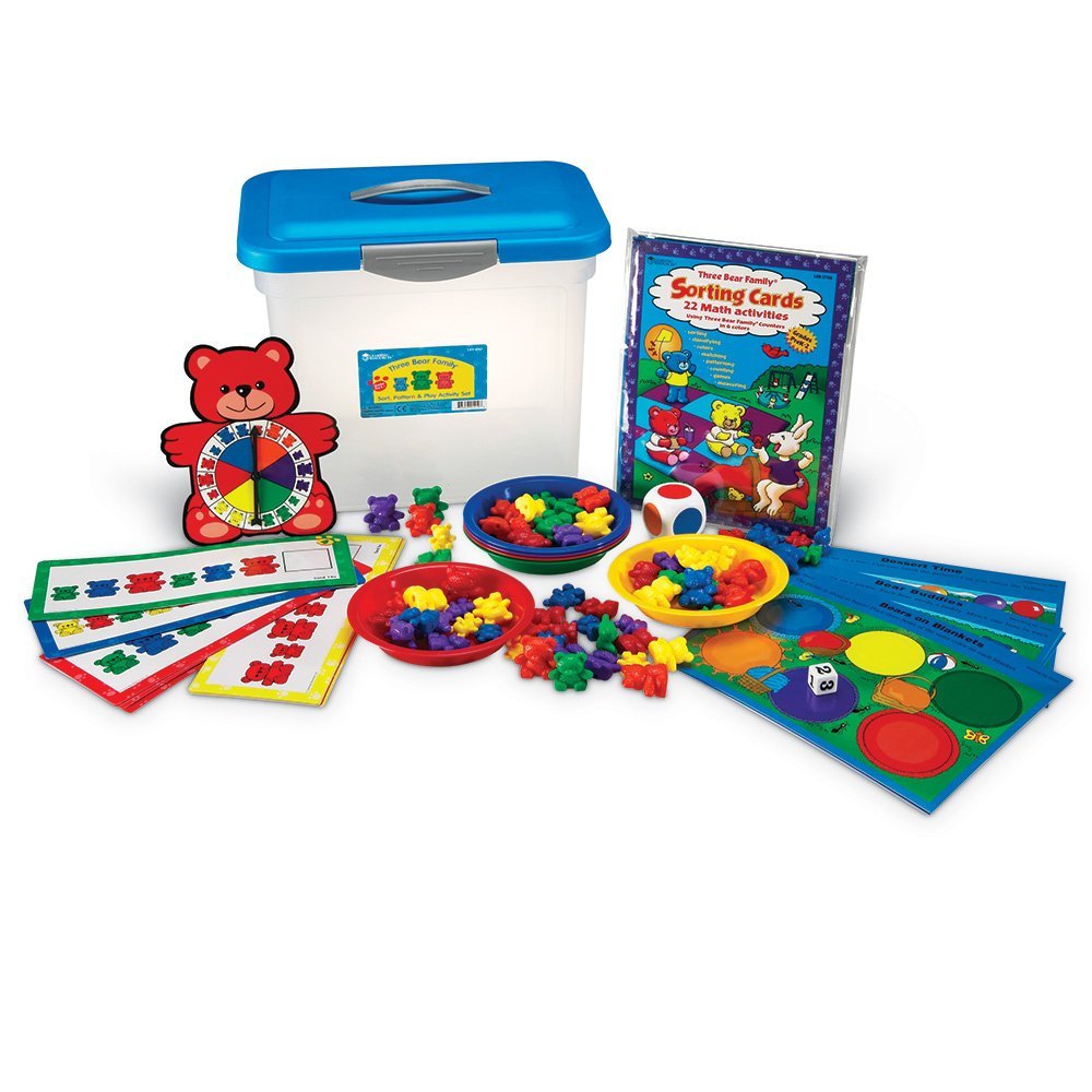 Learning Resources - Drie Berenfamilie® Sorteer, Patroon & Speel Activiteitenset