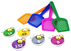 Learning Resources - Tafelmepper - Vliegenmepper Rekenspel Tafels van Vermenigvuldiging