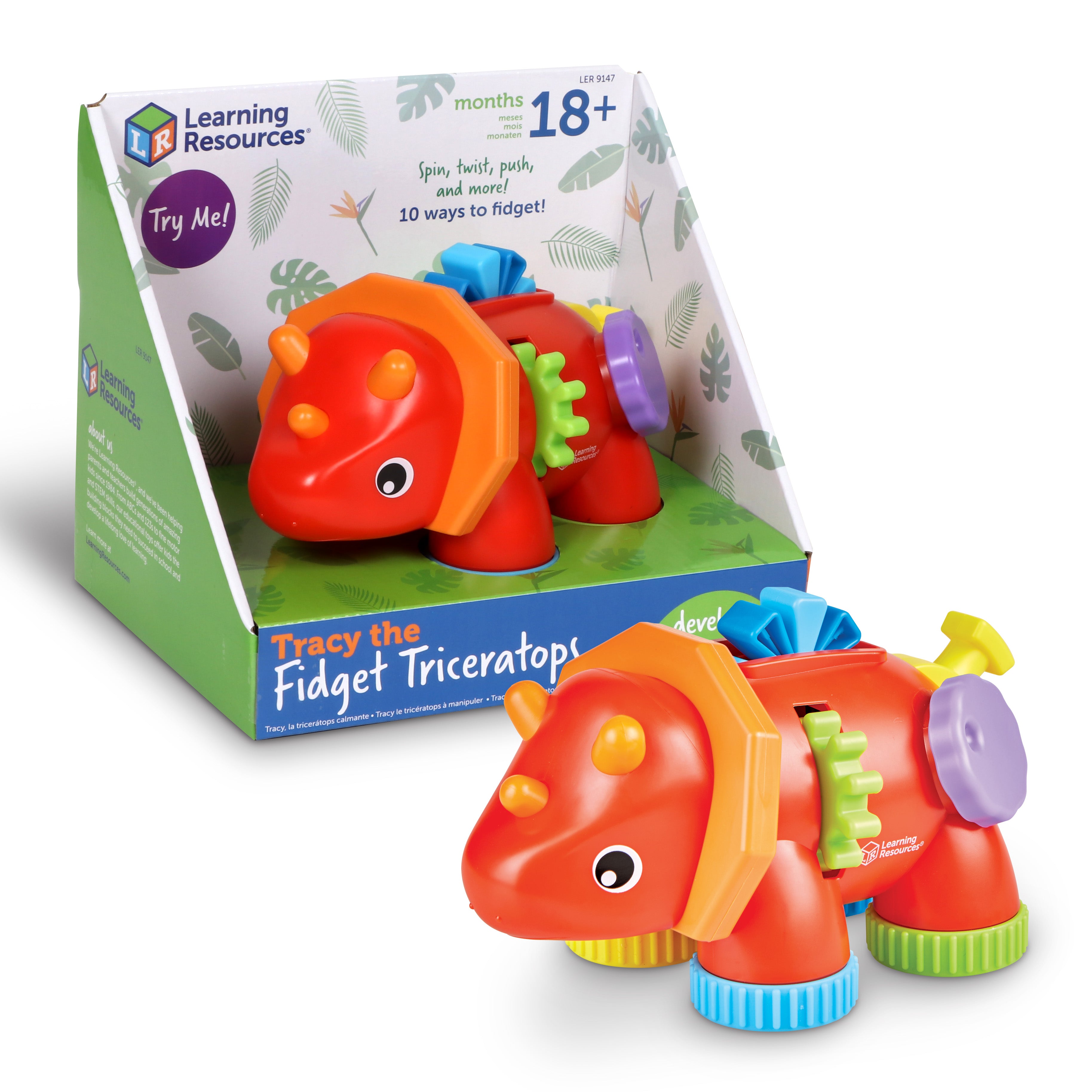 Learning Resources - Tracy de Friemelfiguur Triceratops