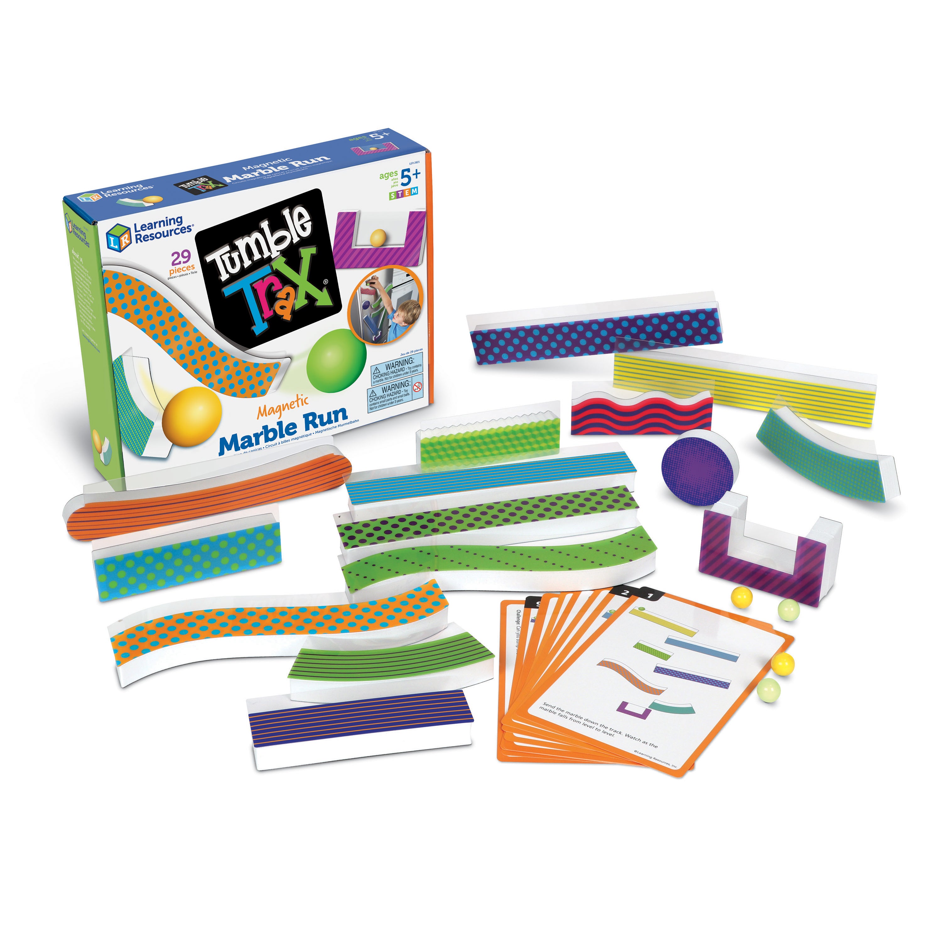 Learning Resources - Tumble Trax Magnetische Knikkerbaan