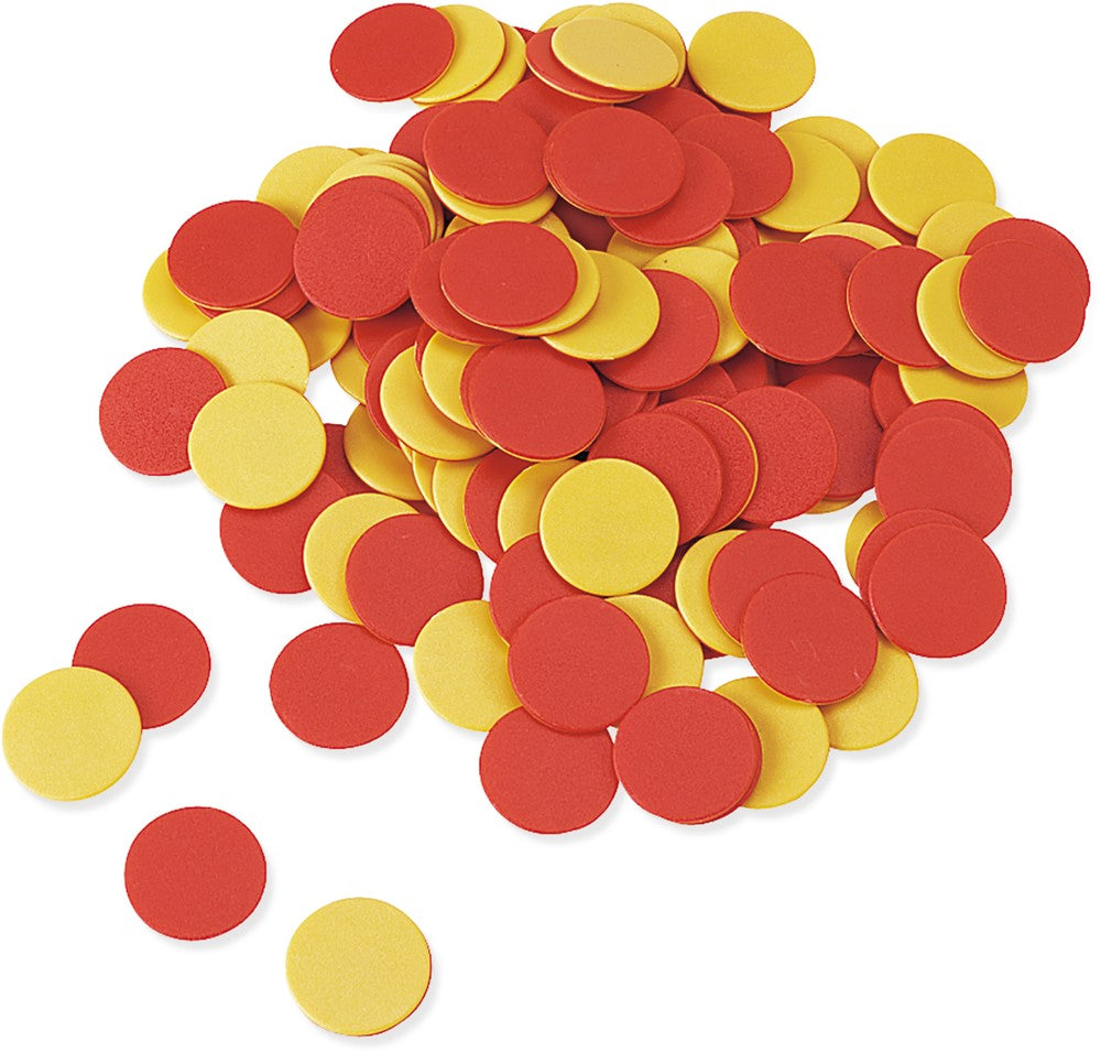 Learning Resources - Tweekleurige Rekenfiches, Slimme Set van 120 Stuks