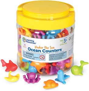 Learning Resources - Onder de Zee Oceaan Telfiguren (Set van 72)