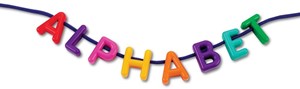 Learning Resources - Rijg het Alfabet - Hoofdletters
