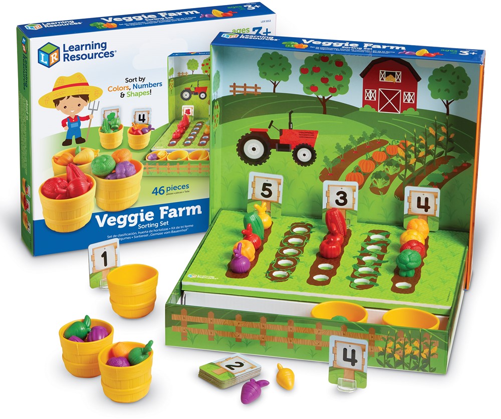 Learning Resources - Groentetuin Sorteer Set